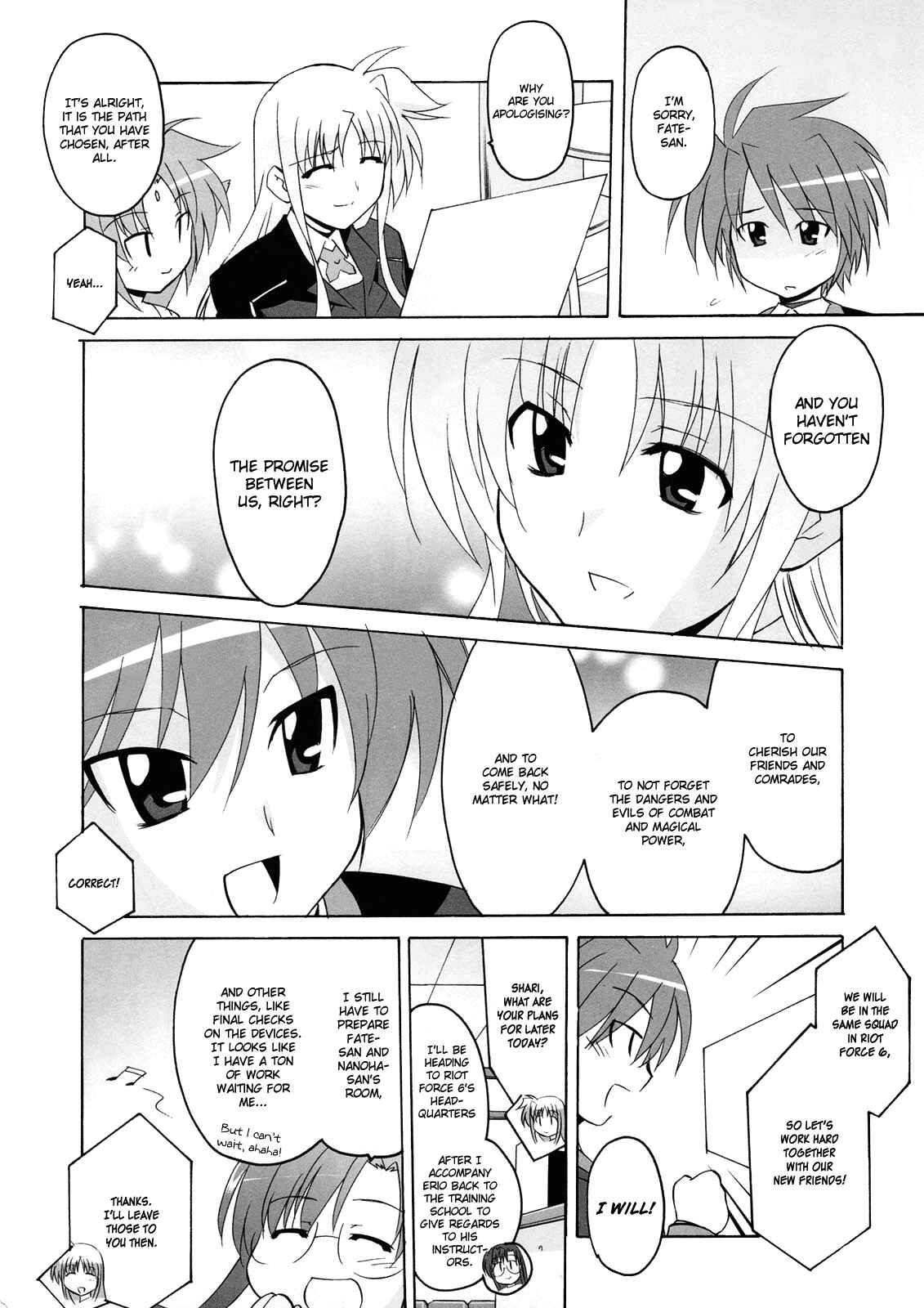 Page 12 Chapter 7 Mahou Shoujo Lyrical Nanoha StrikerS the Comics