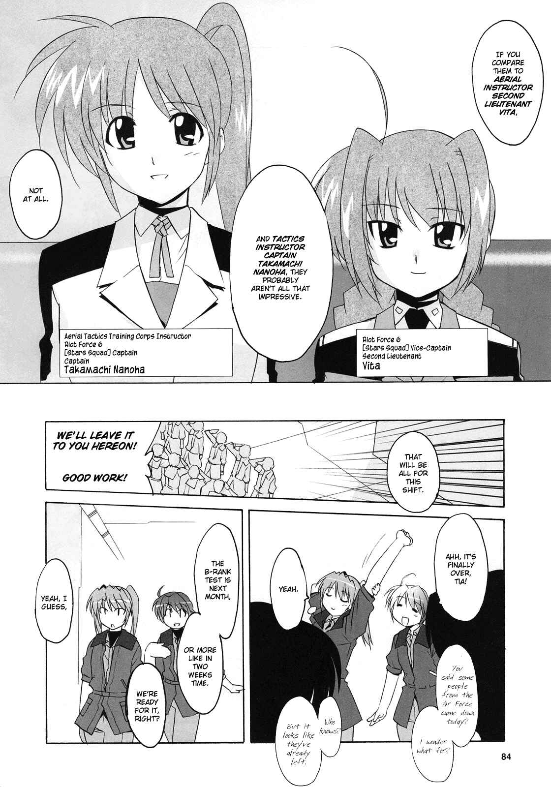 Page 20 Chapter 7 Mahou Shoujo Lyrical Nanoha StrikerS the Comics