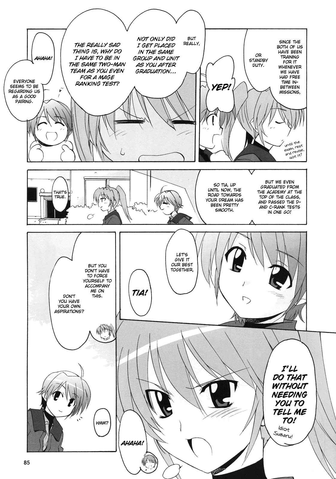 Page 21 Chapter 7 Mahou Shoujo Lyrical Nanoha StrikerS the Comics