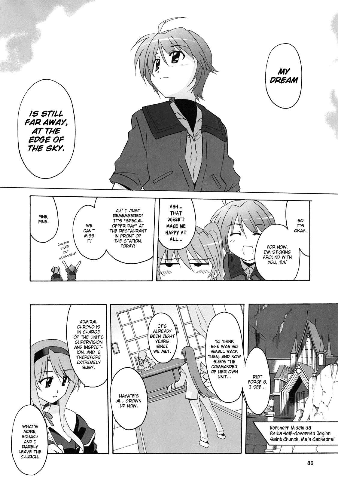 Page 22 Chapter 7 Mahou Shoujo Lyrical Nanoha StrikerS the Comics