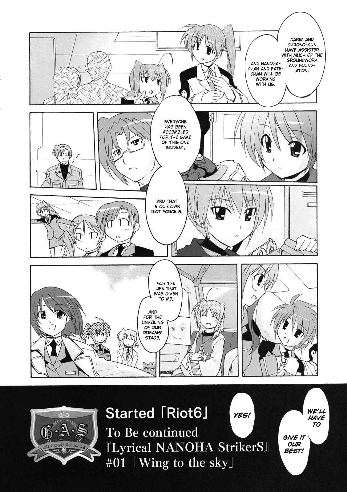 Page 24 Chapter 7 Mahou Shoujo Lyrical Nanoha StrikerS the Comics