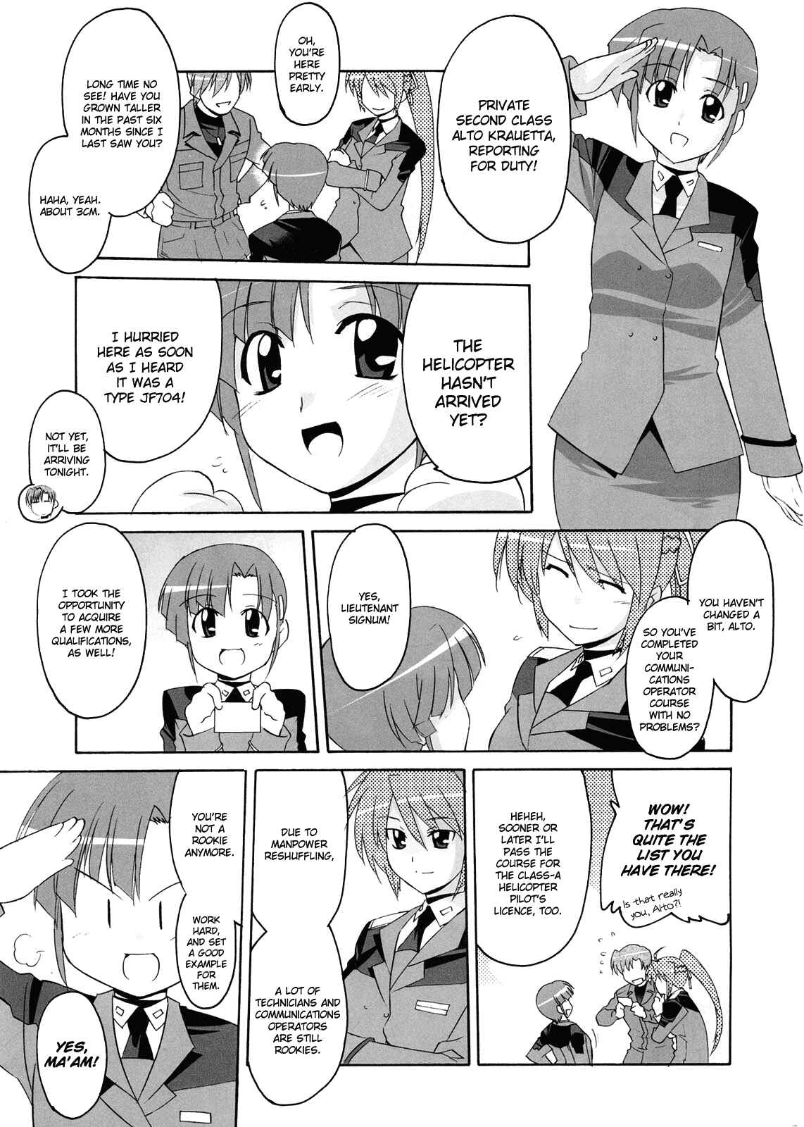 Page 5 Chapter 7 Mahou Shoujo Lyrical Nanoha StrikerS the Comics