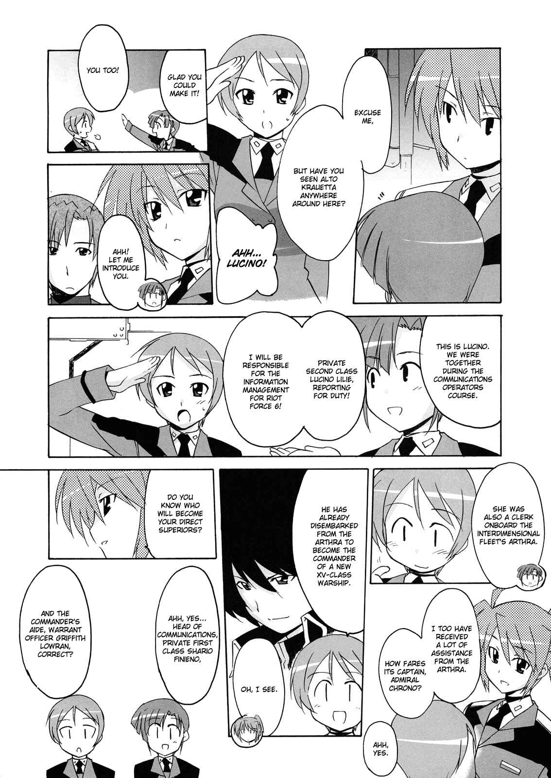 Page 6 Chapter 7 Mahou Shoujo Lyrical Nanoha StrikerS the Comics