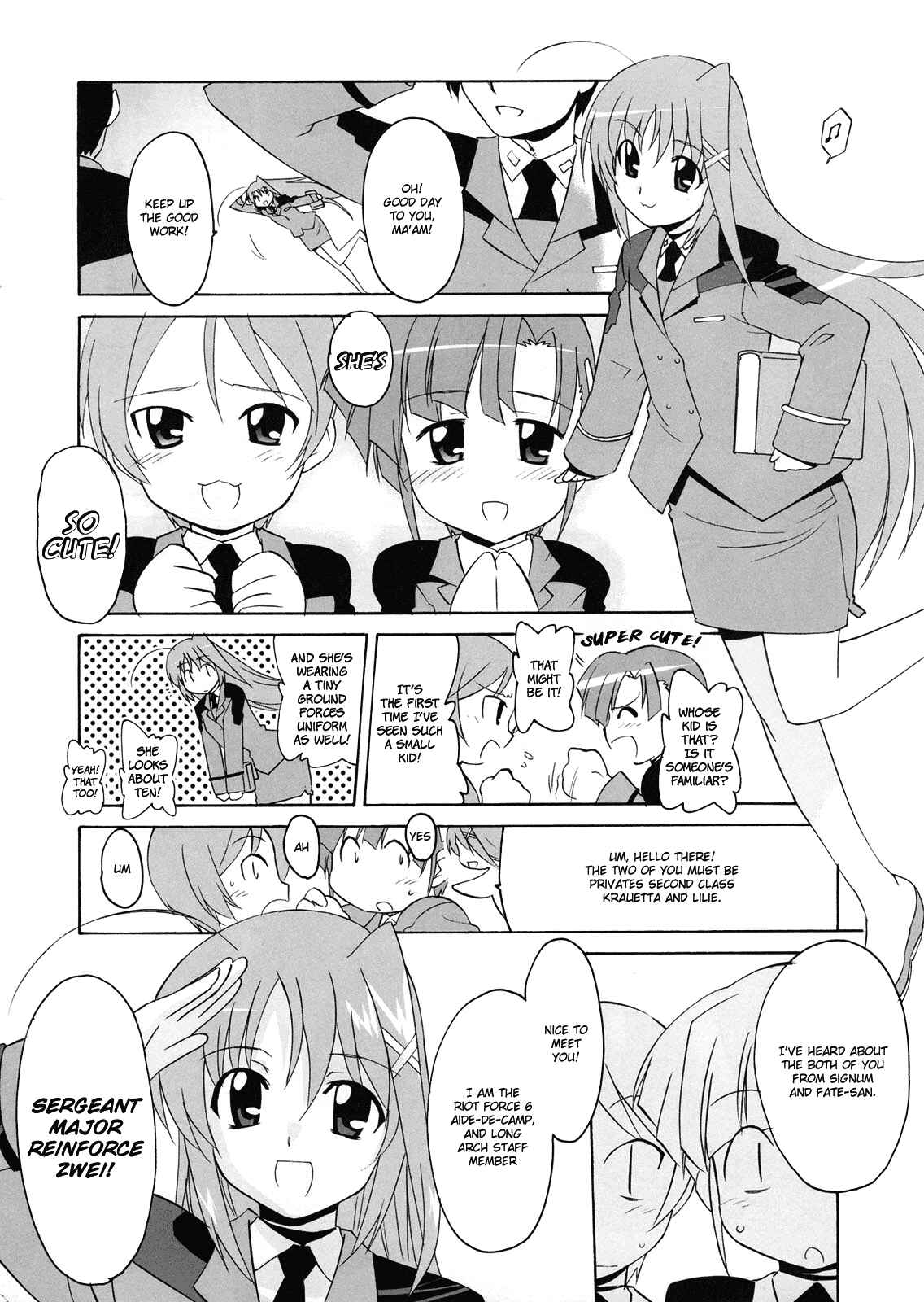 Page 8 Chapter 7 Mahou Shoujo Lyrical Nanoha StrikerS the Comics