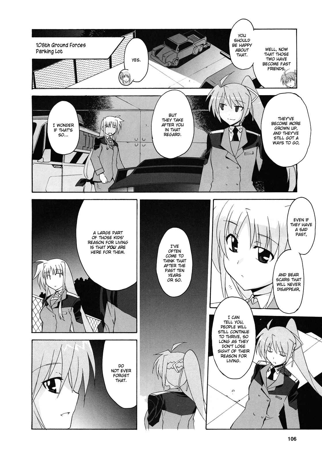 Page 22 Chapter 9 Mahou Shoujo Lyrical Nanoha StrikerS the Comics