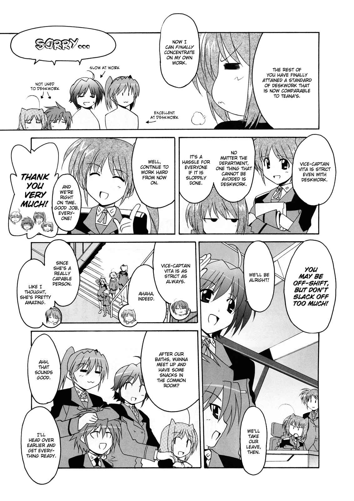 Page 7 Chapter 9 Mahou Shoujo Lyrical Nanoha StrikerS the Comics