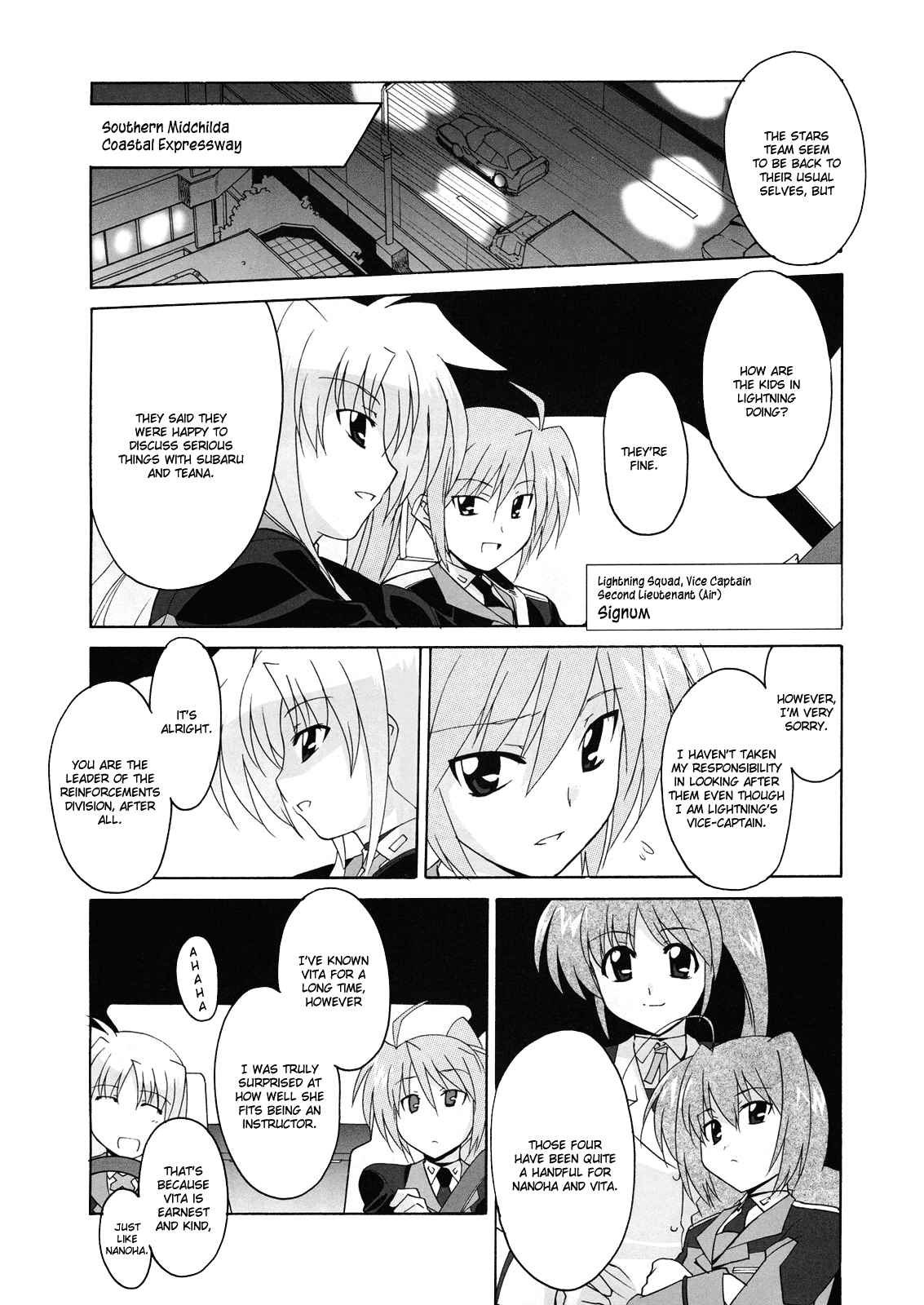 Page 8 Chapter 9 Mahou Shoujo Lyrical Nanoha StrikerS the Comics