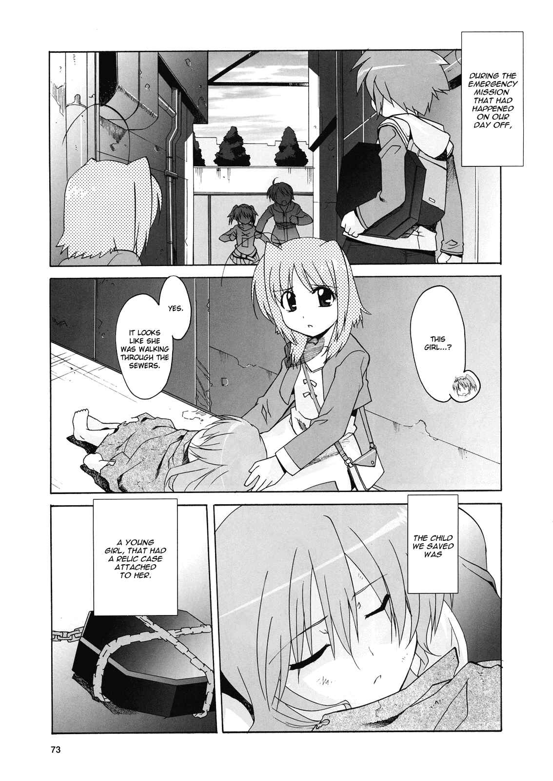 Page 1 Chapter 10 Mahou Shoujo Lyrical Nanoha StrikerS the Comics
