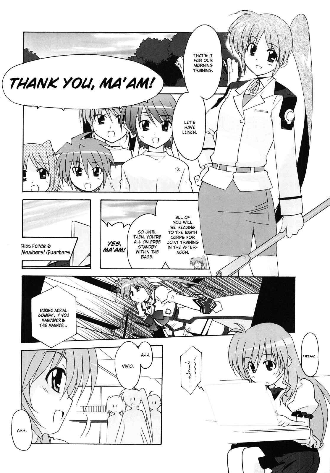 Page 10 Chapter 10 Mahou Shoujo Lyrical Nanoha StrikerS the Comics