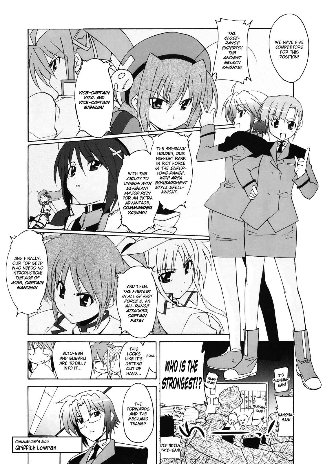 Page 14 Chapter 10 Mahou Shoujo Lyrical Nanoha StrikerS the Comics