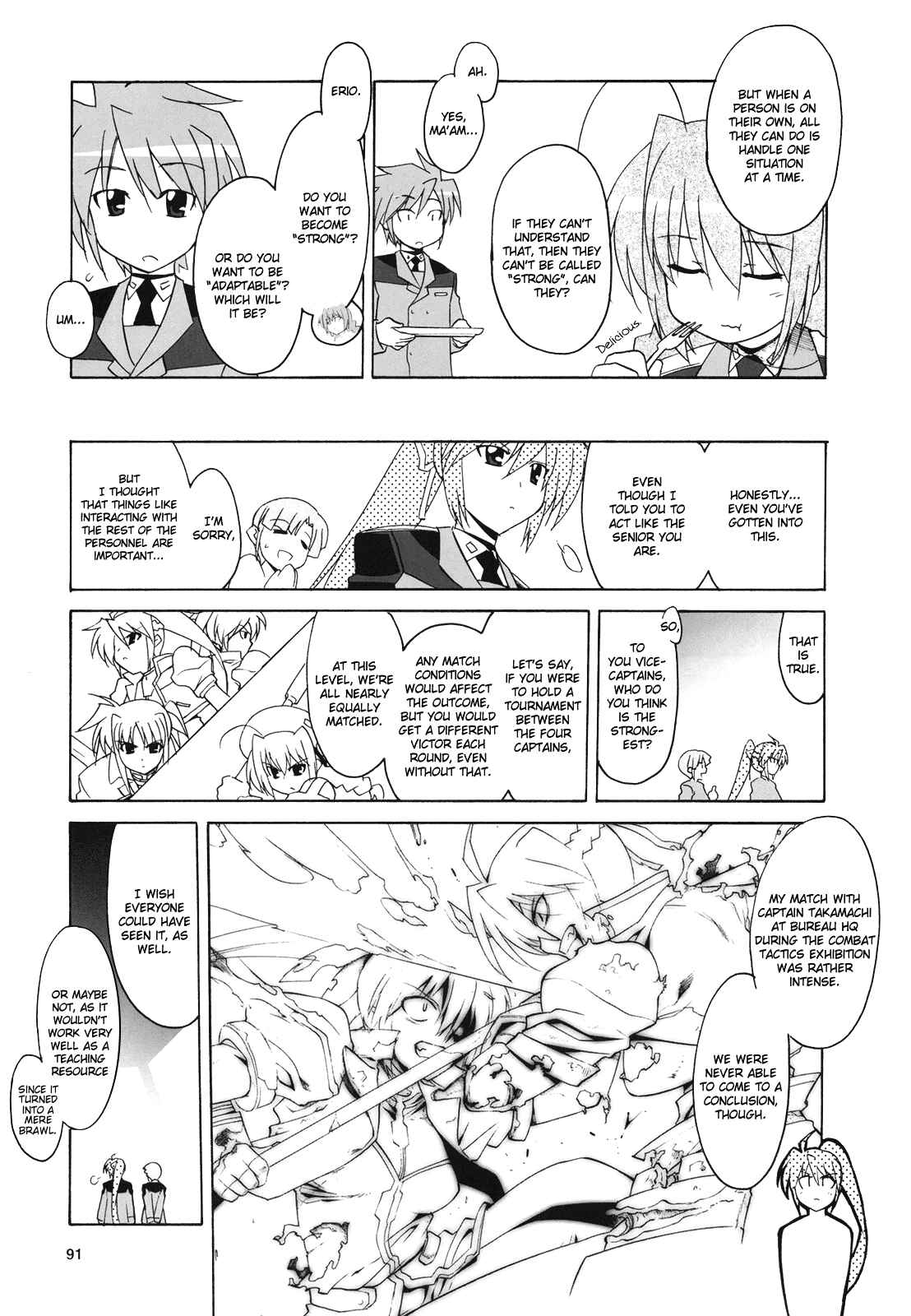 Page 19 Chapter 10 Mahou Shoujo Lyrical Nanoha StrikerS the Comics