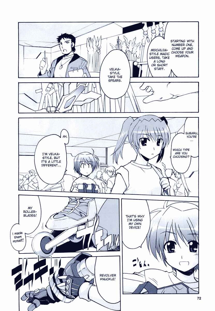 Page 12 Chapter 4 Mahou Shoujo Lyrical Nanoha StrikerS the Comics