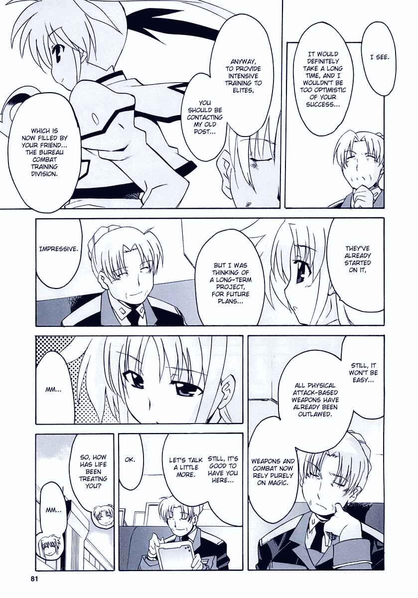 Page 21 Chapter 4 Mahou Shoujo Lyrical Nanoha StrikerS the Comics
