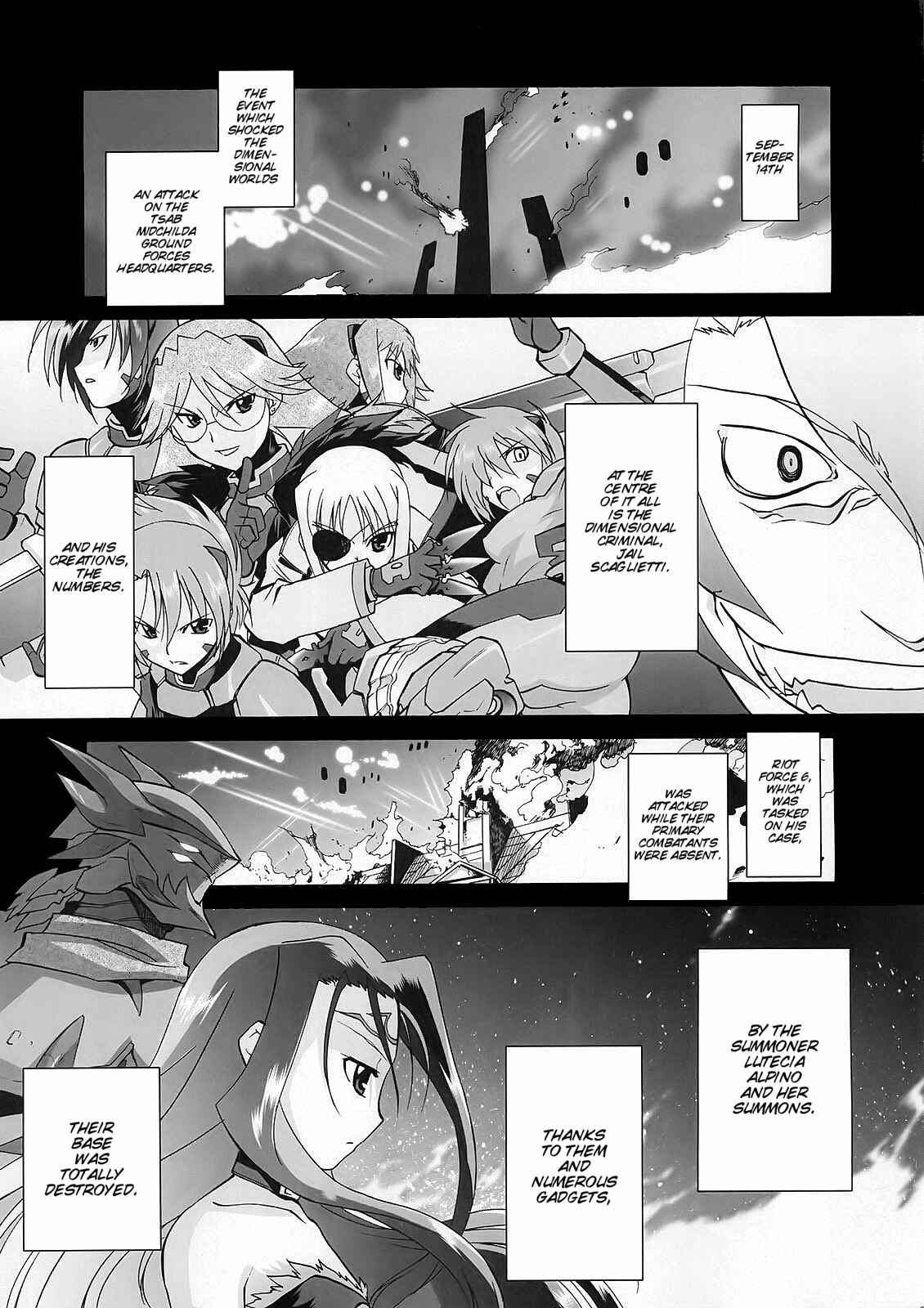 Page 1 Chapter 13 Mahou Shoujo Lyrical Nanoha StrikerS the Comics
