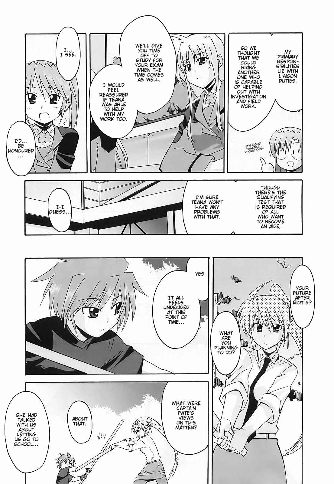 Page 14 Chapter 13 Mahou Shoujo Lyrical Nanoha StrikerS the Comics