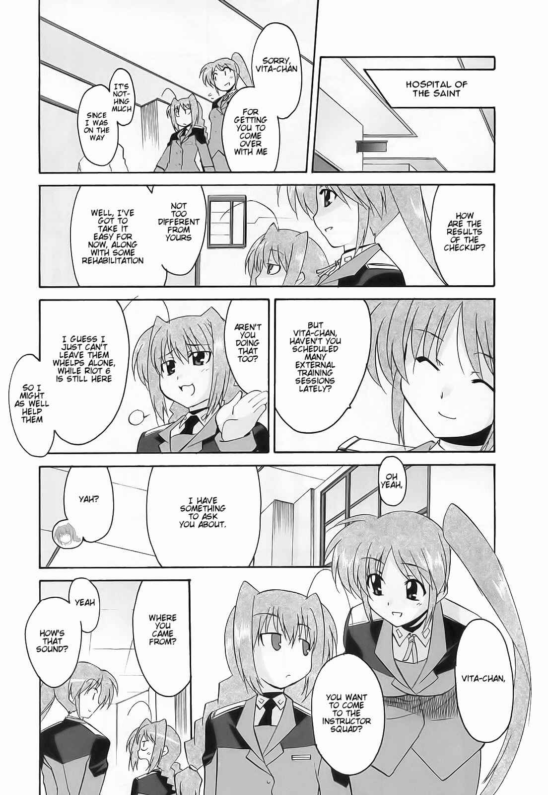 Page 22 Chapter 13 Mahou Shoujo Lyrical Nanoha StrikerS the Comics