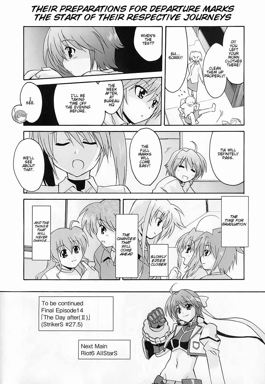 Page 25 Chapter 13 Mahou Shoujo Lyrical Nanoha StrikerS the Comics
