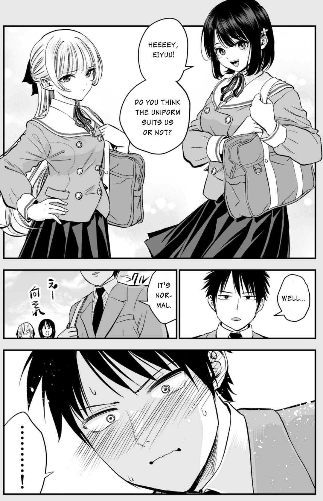 Page 4 Chapter Unknown_8a0c Hajimete no Seifuku ga Niaisugiteiru Osananajimi