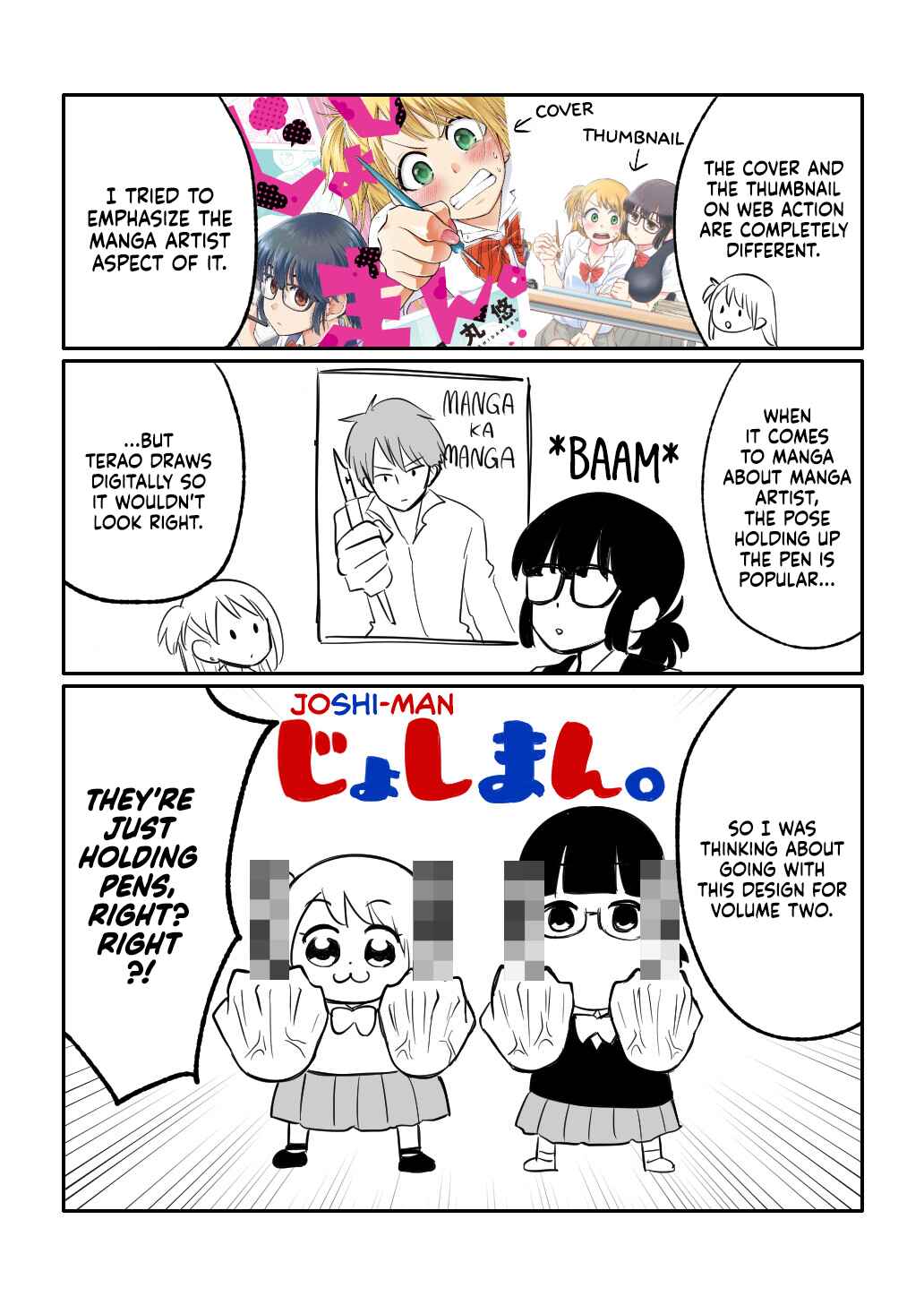 Page 2 Chapter 25 Joshi-man Twitter Extras