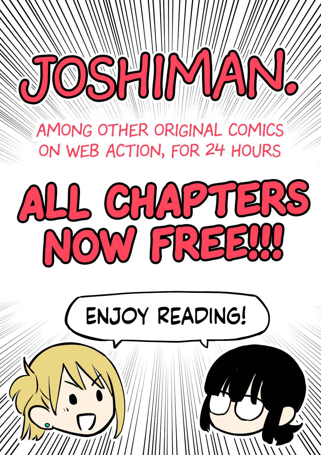 Page 1 Chapter 34 Joshi-man Twitter Extras