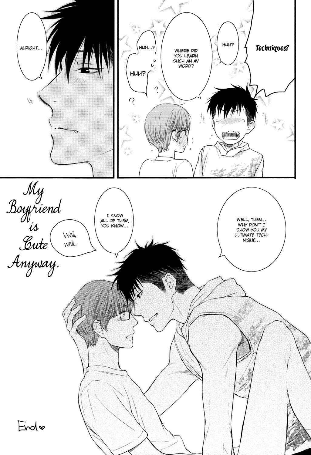 Page 30 Chapter Unknown_3325 Hidoku Shinai de - Boku no Kareshi wa Tonikaku Kawaii (Doujinshi)