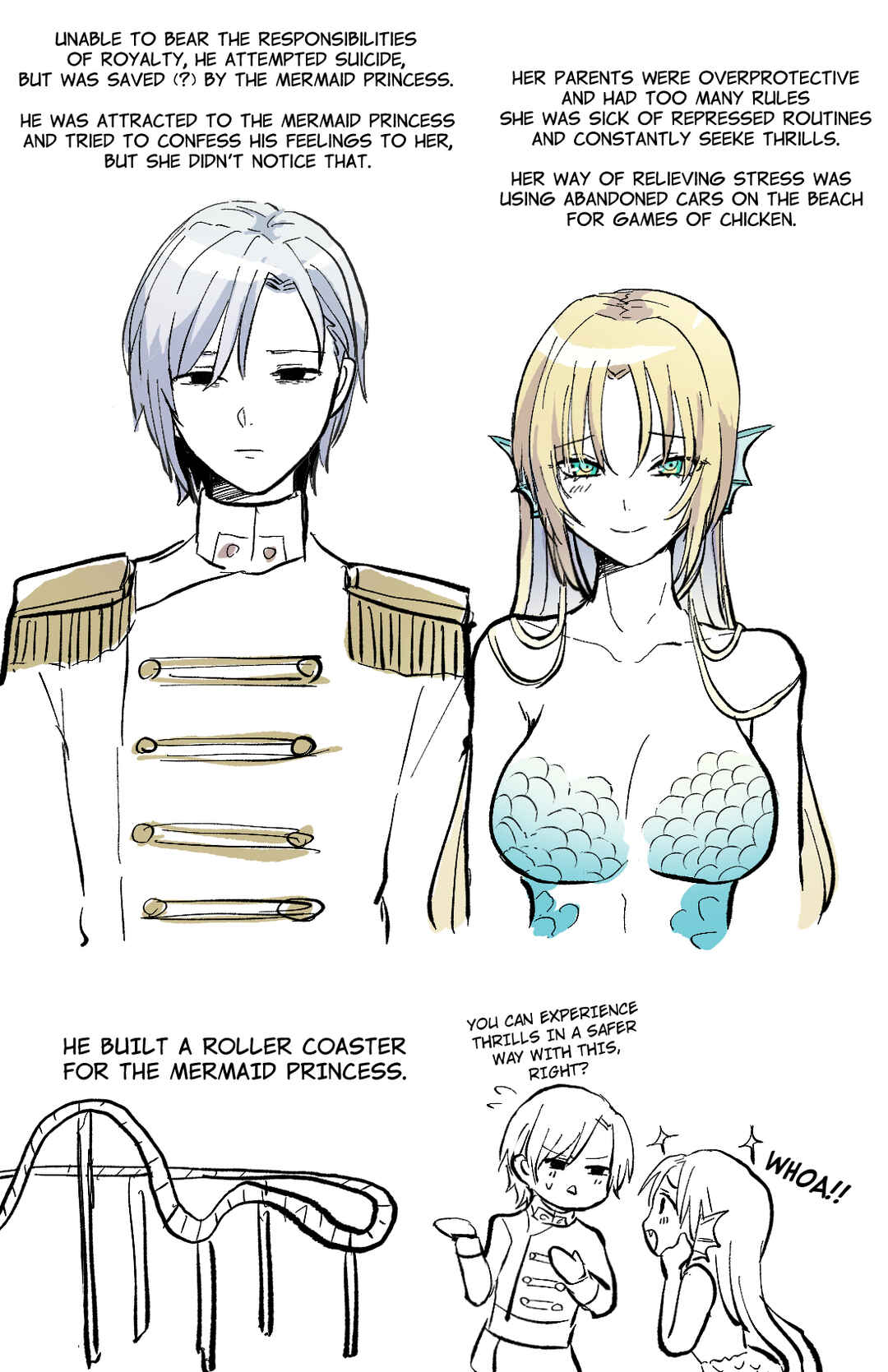 Page 5 Chapter Unknown_8b74 The Prince Who Rushes To Death and The Mermaid Who Desperately Clings To Life