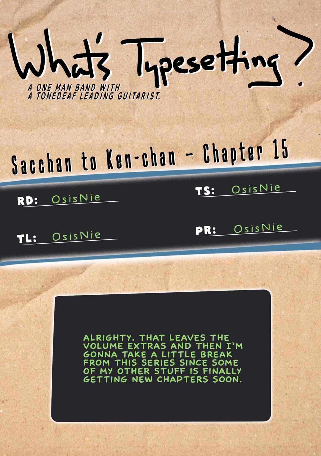 Page 10 Chapter 15 Sacchan to Ken-chan wa Kyou mo Itteru