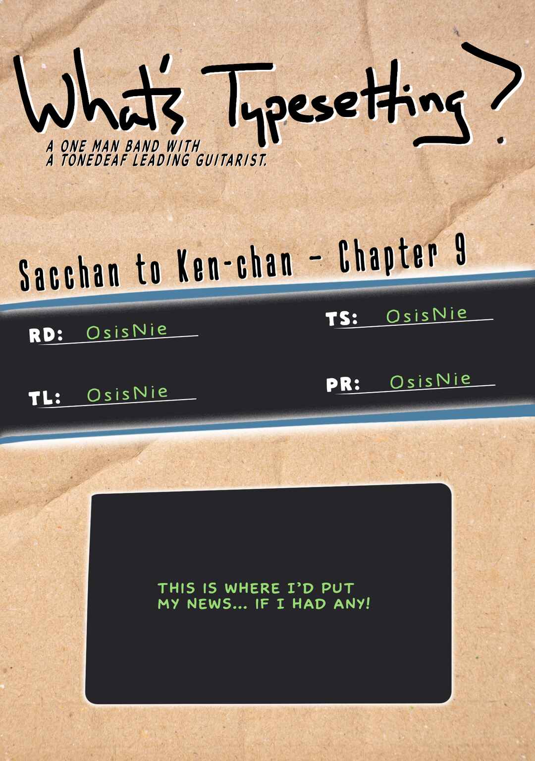 Page 9 Chapter 9 Sacchan to Ken-chan wa Kyou mo Itteru