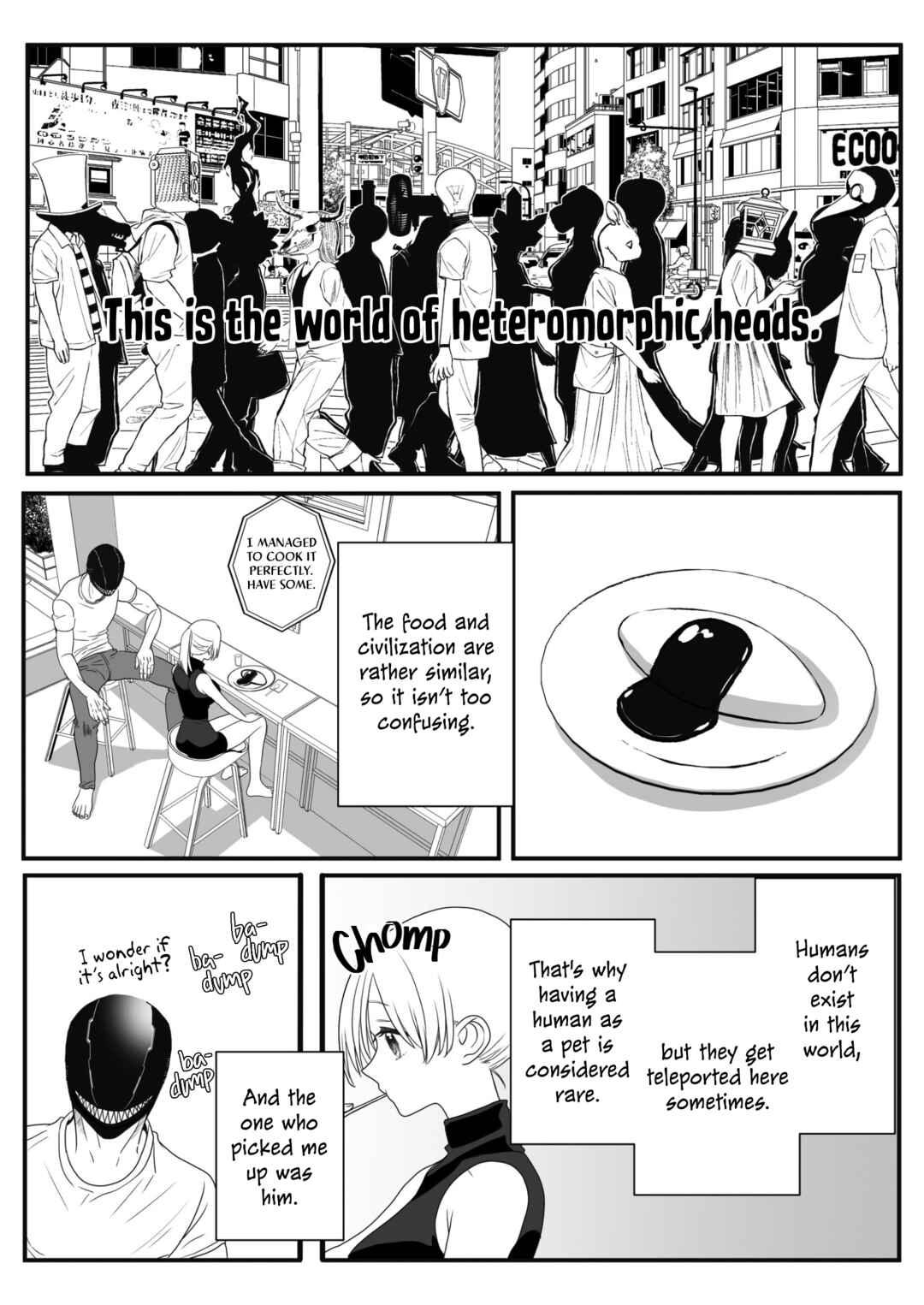 Page 7 Chapter 1 Igyou Atama-san to Ningen-chan
