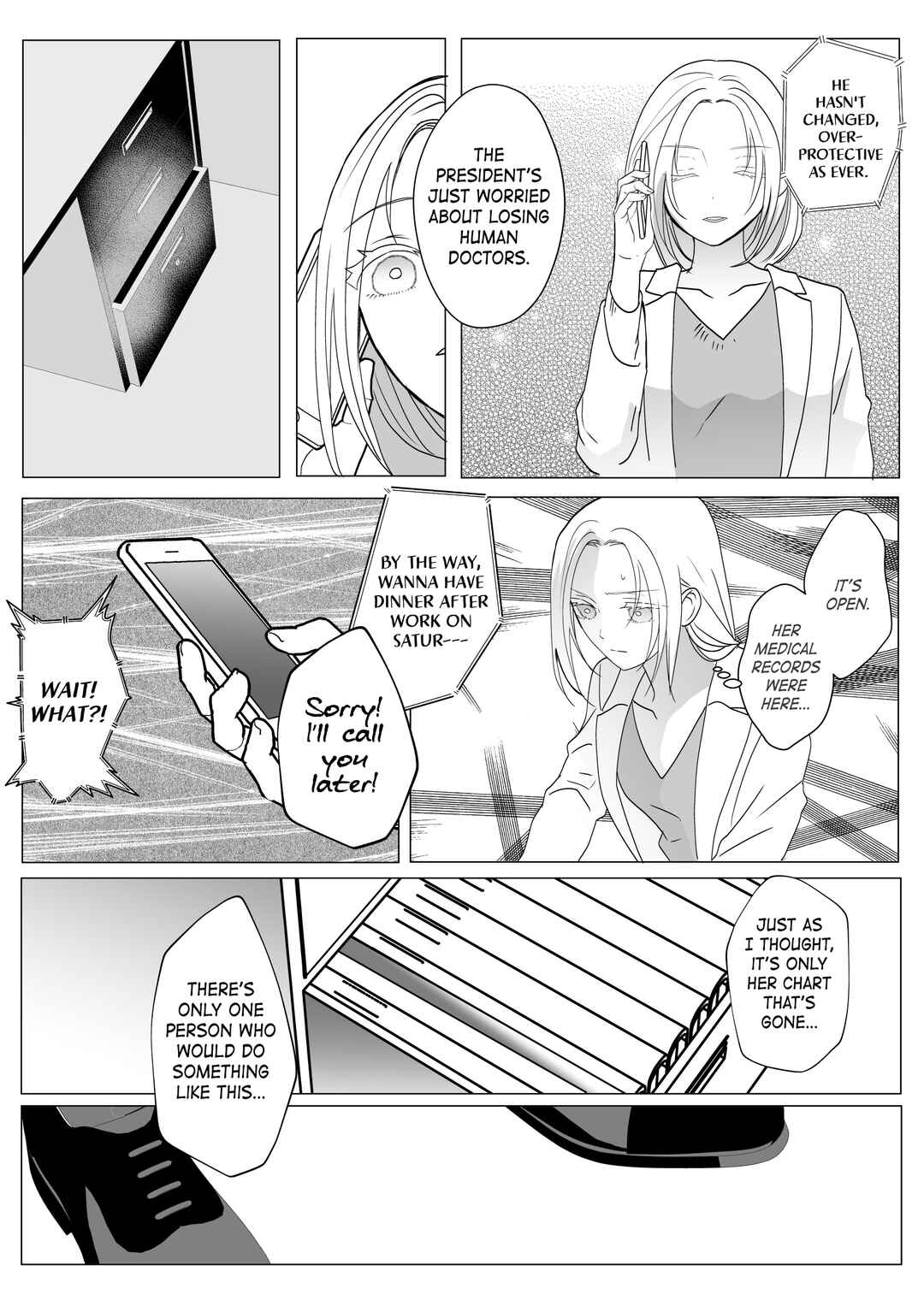 Page 12 Chapter 3 Igyou Atama-san to Ningen-chan