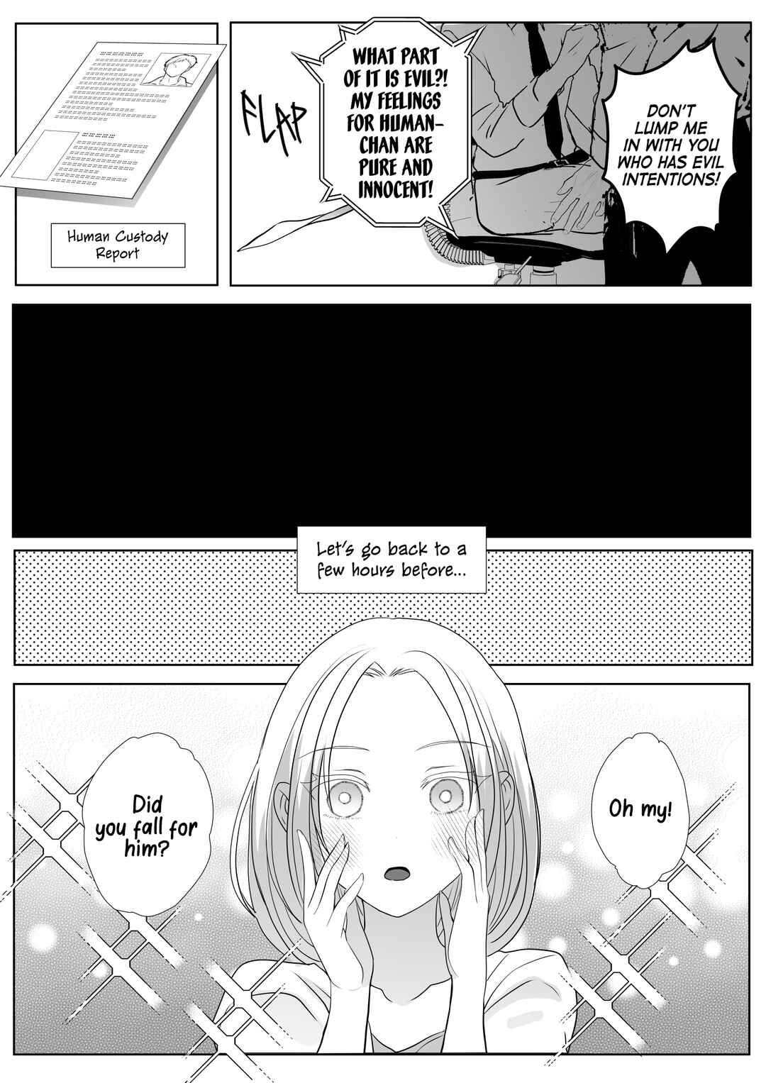 Page 6 Chapter 3 Igyou Atama-san to Ningen-chan