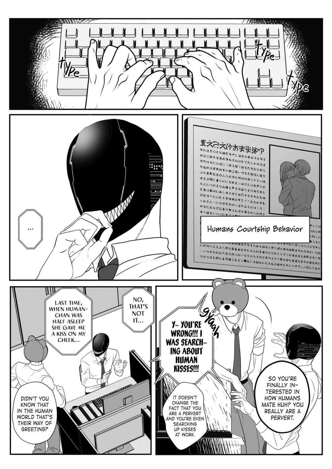 Page 2 Chapter 2 Igyou Atama-san to Ningen-chan