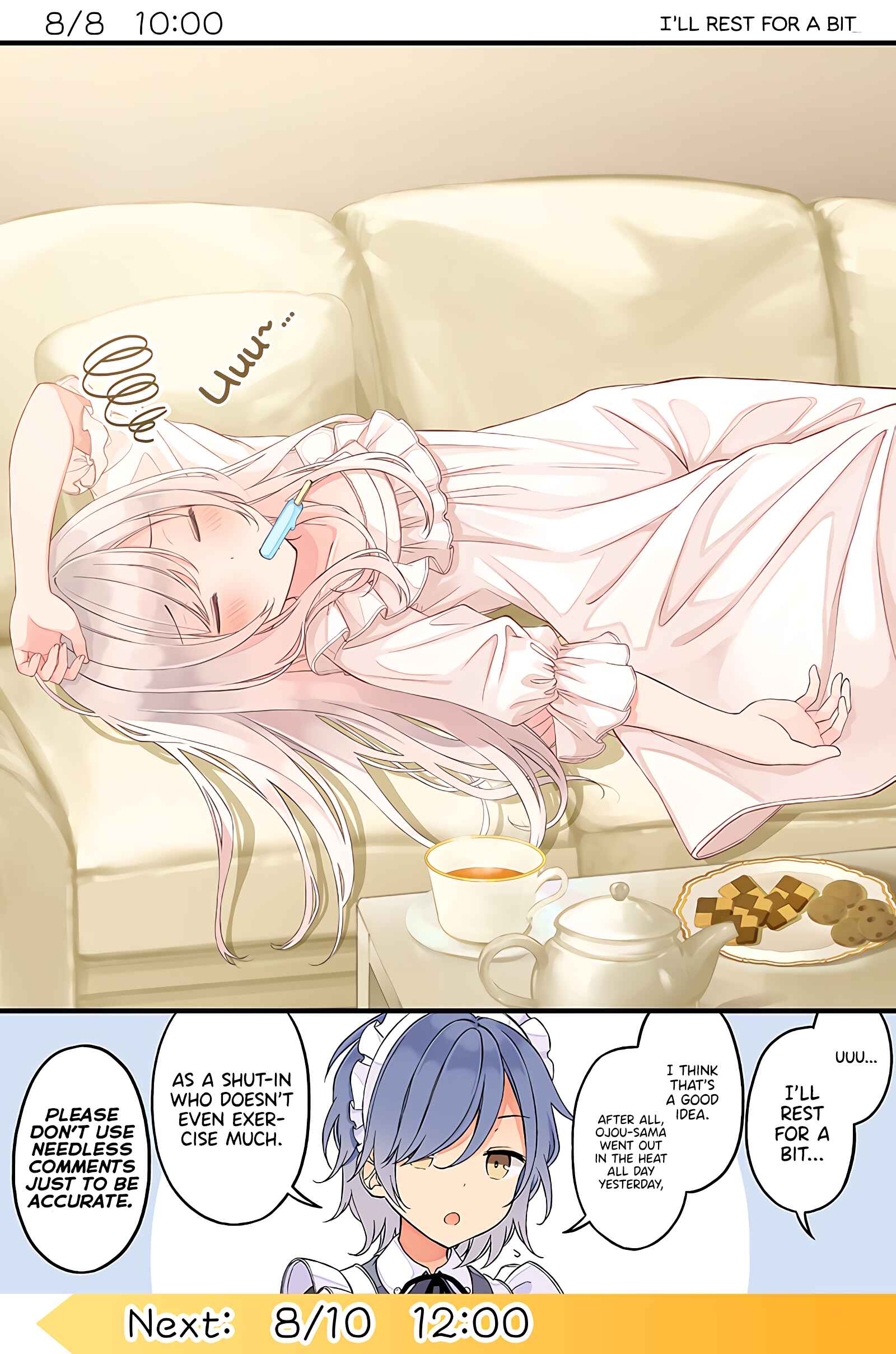 Page 1 Chapter 17 The Summer Vacation of These Two in the Corner