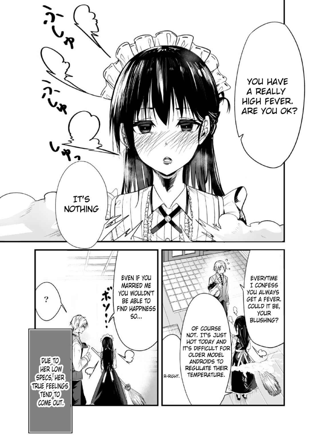 Page 4 Chapter Unknown_9a49 Uchi ni wa Nenki no Haitta Android ga Imasu