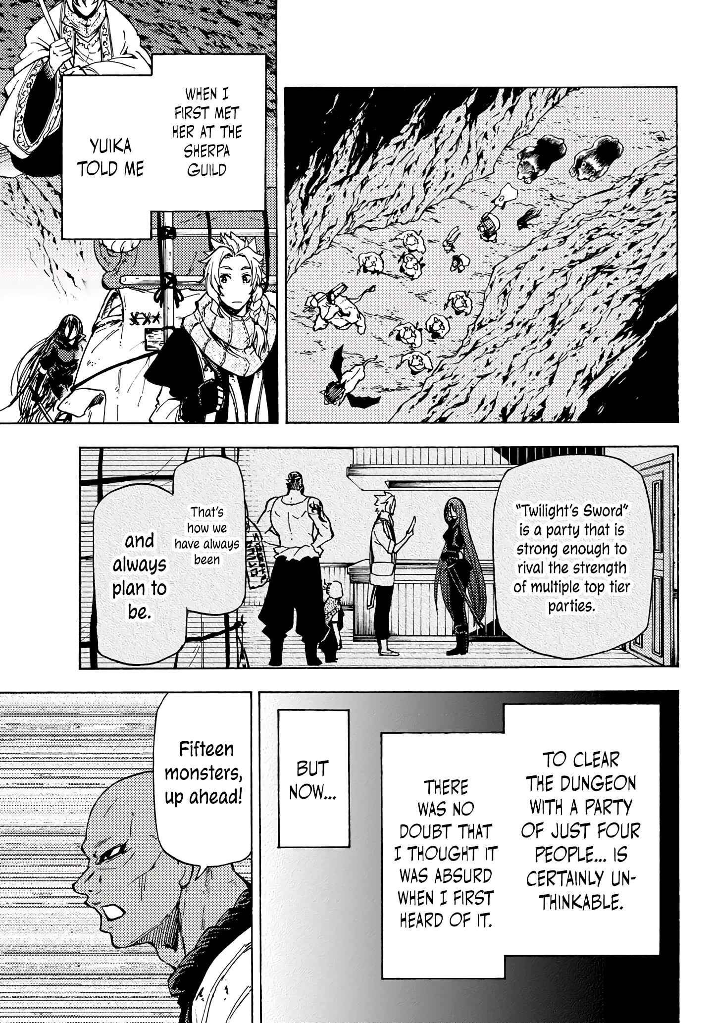 Page 29 Chapter 4 Dungeon Sherpa - Meikyuu Michisaki Annainin