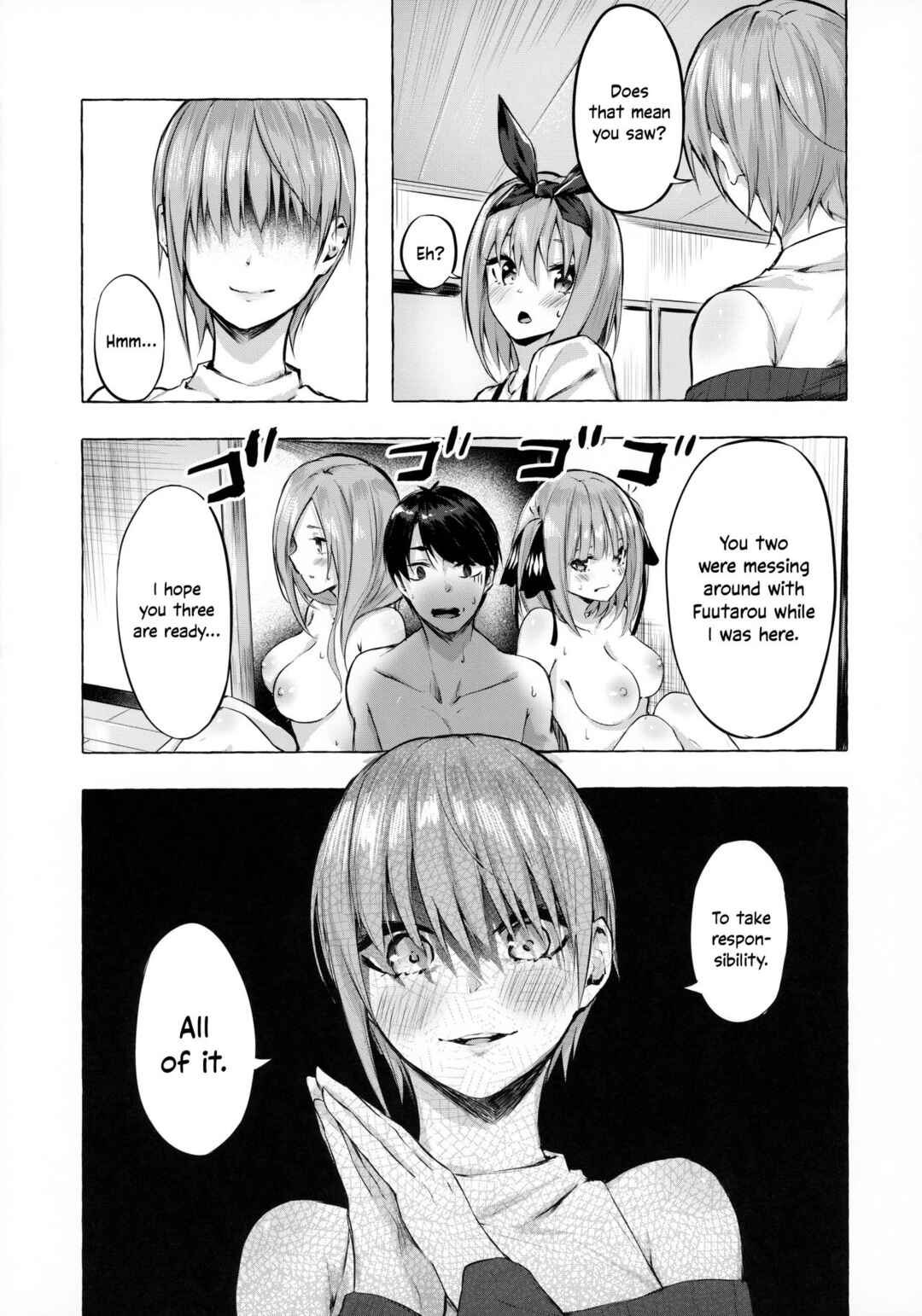 Page 14 Chapter Unknown_2af8 5Toubun no Hanayome - Hanayome no Kakuritsu (Doujinshi)