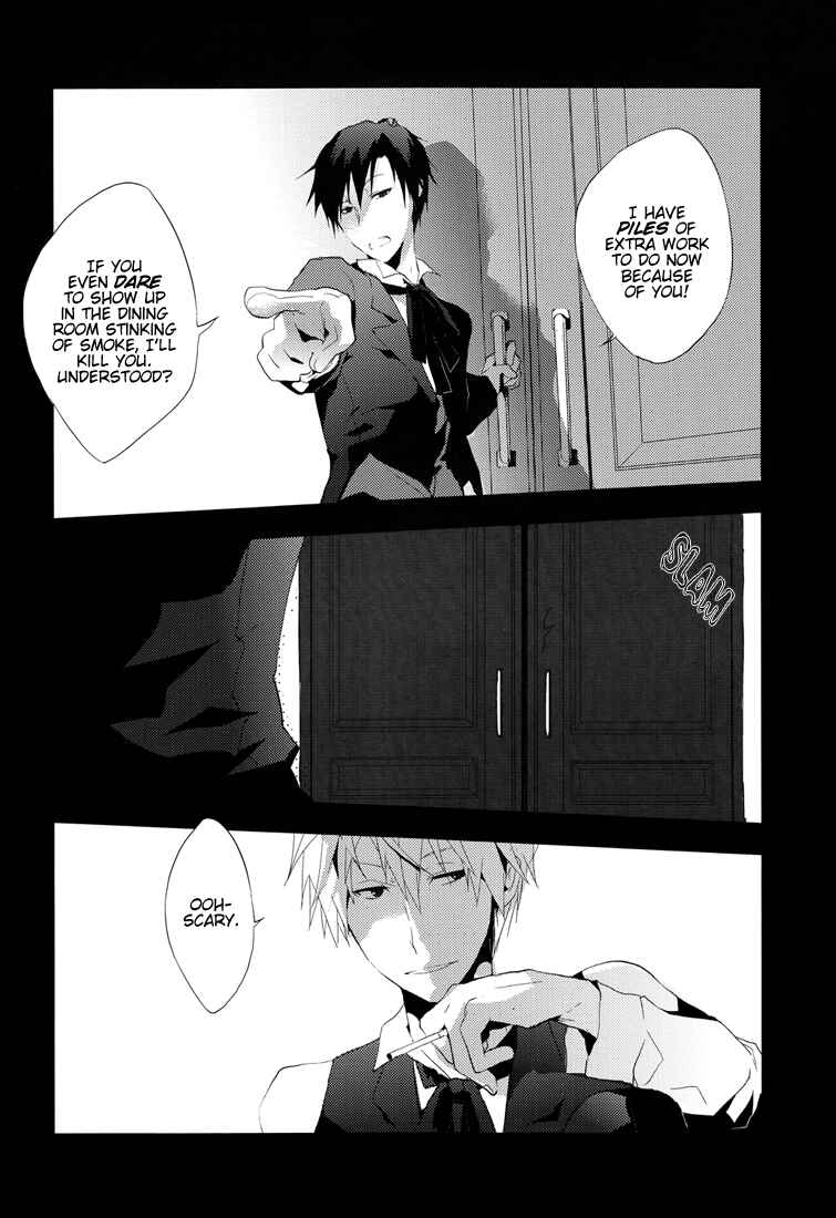 Page 18 Chapter Unknown_6f32 Durarara!! - Blue Butterfly (Doujinshi)