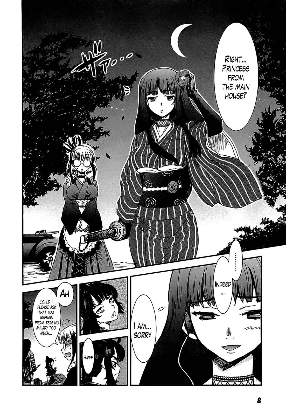 Page 9 Chapter 12 Gachirin ni Kiri Saku