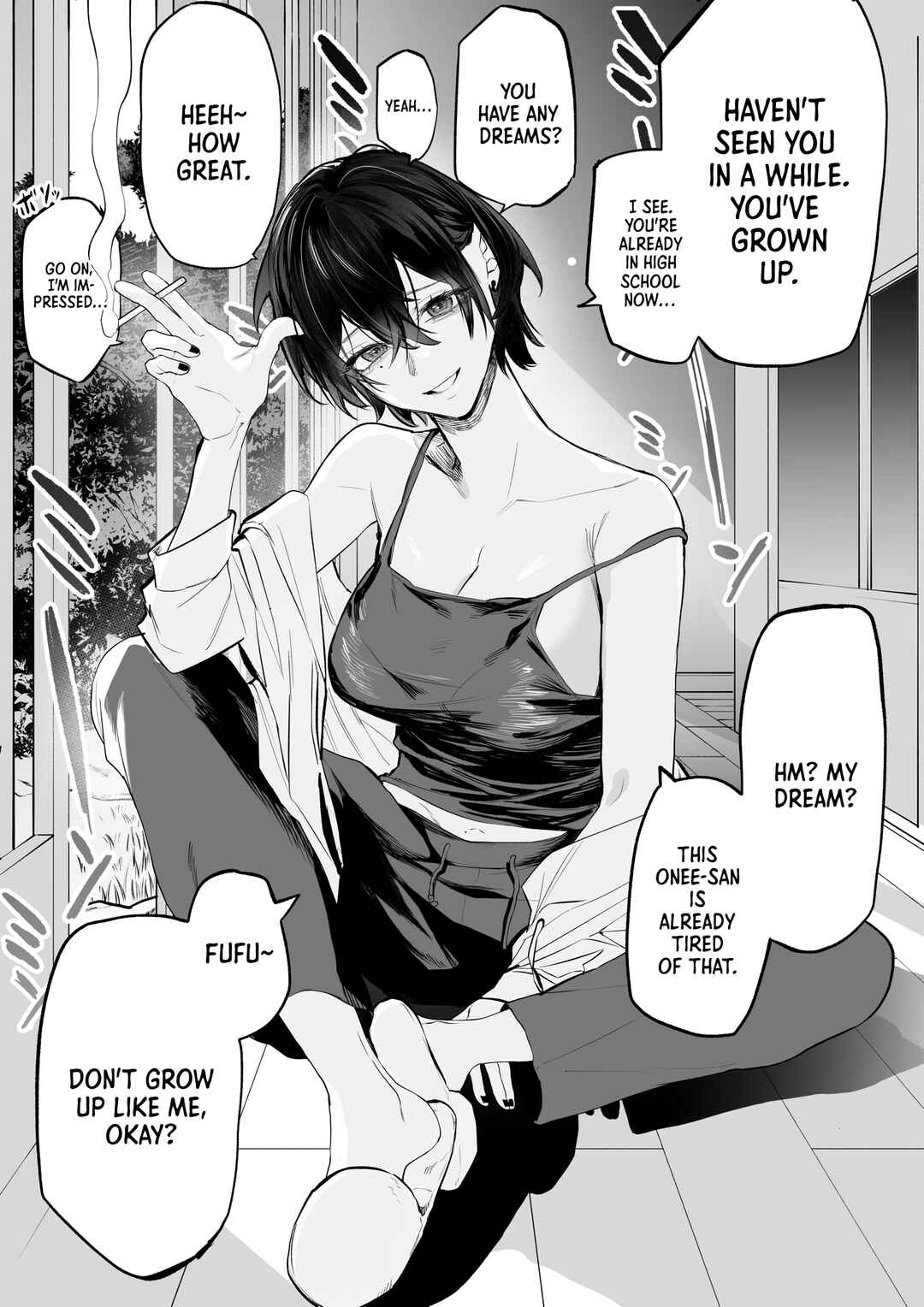 Page 1 Chapter 1 Reunion After a Long Time With a Related Older Sister During Summer Vacation