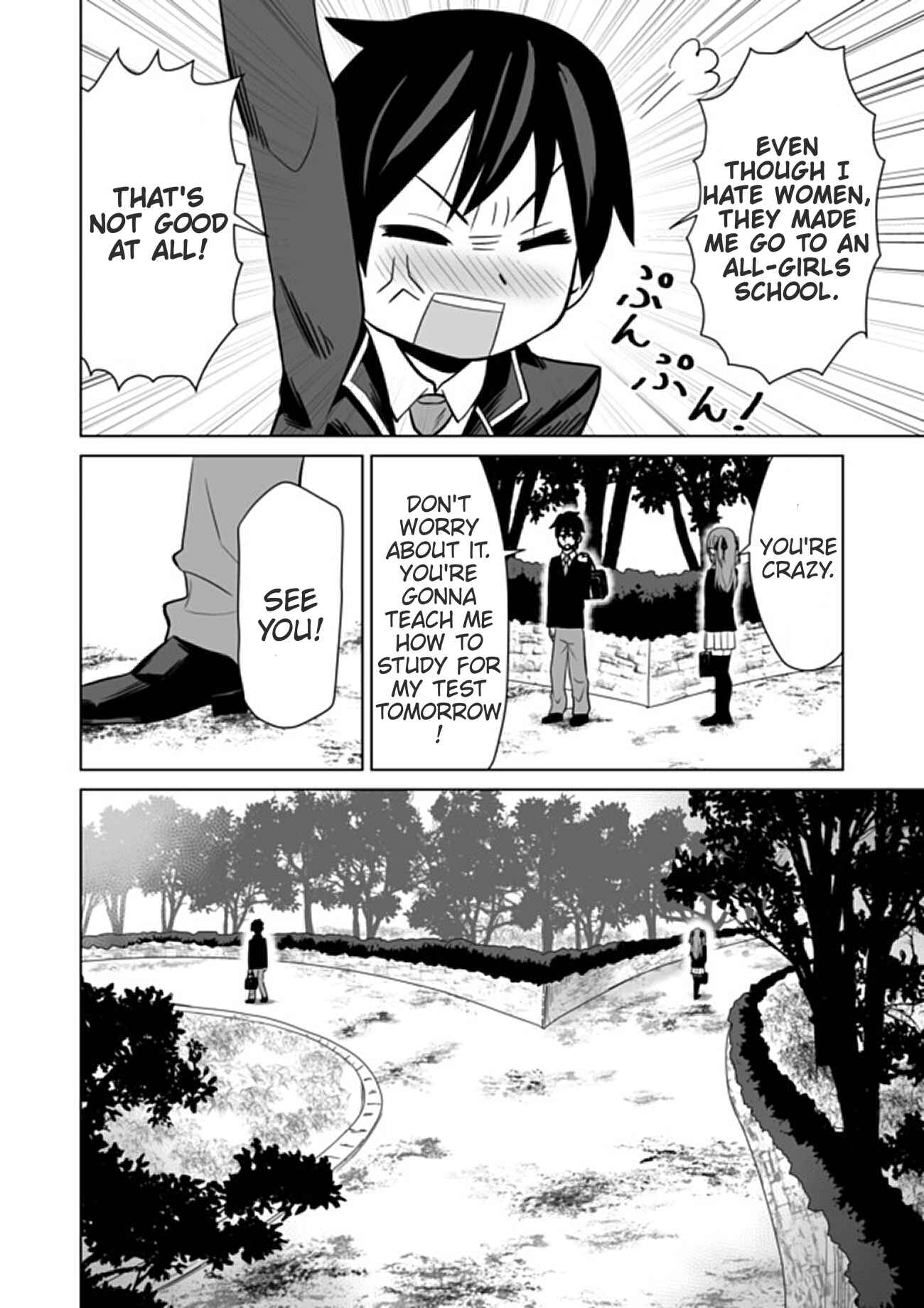 Page 10 Chapter 15 Chou Onna Kirai na Ore ga Isekai no Joshikou ni Ryuugaku Suru Koto ni Natta