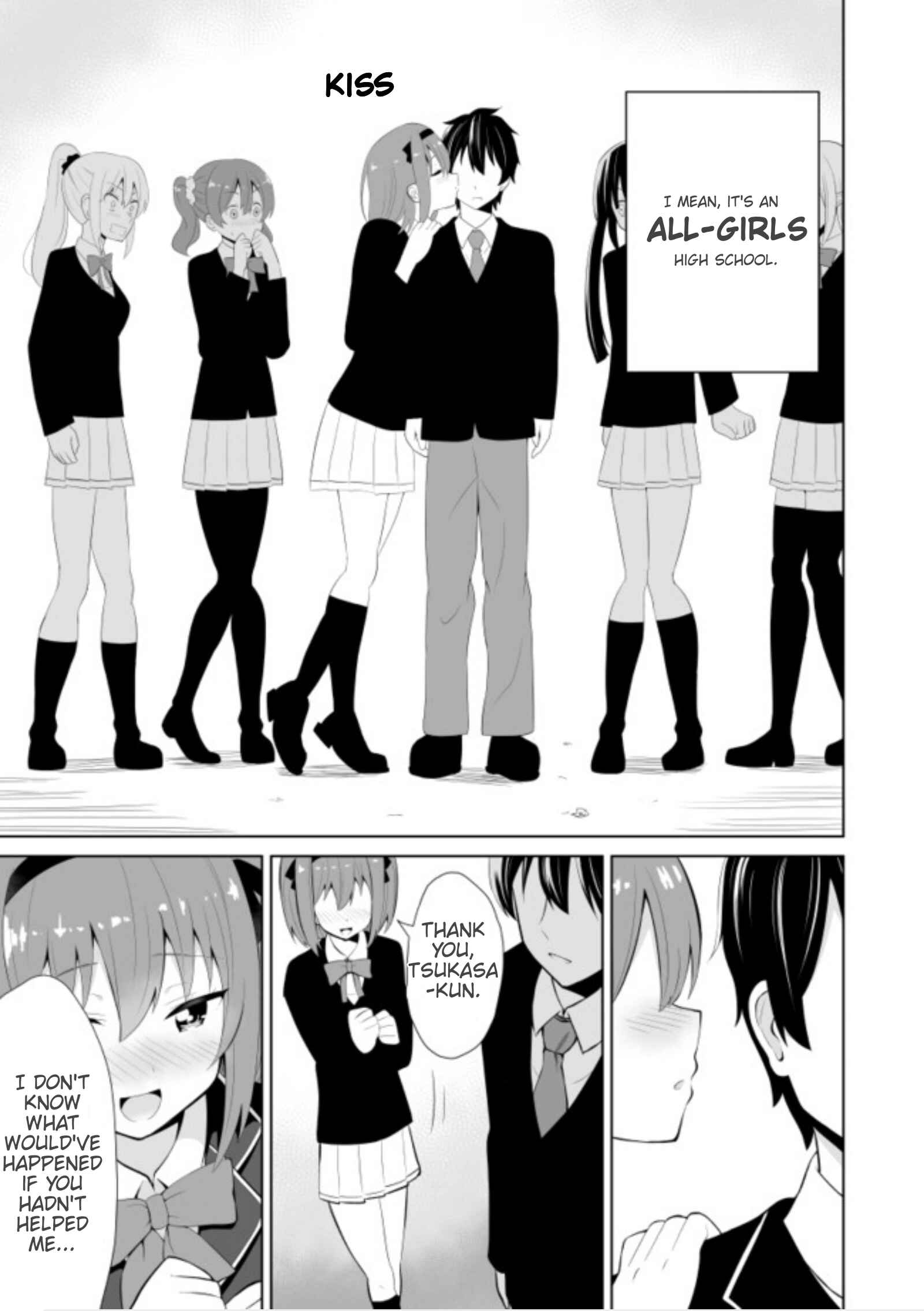 Page 8 Chapter 1 Chou Onna Kirai na Ore ga Isekai no Joshikou ni Ryuugaku Suru Koto ni Natta
