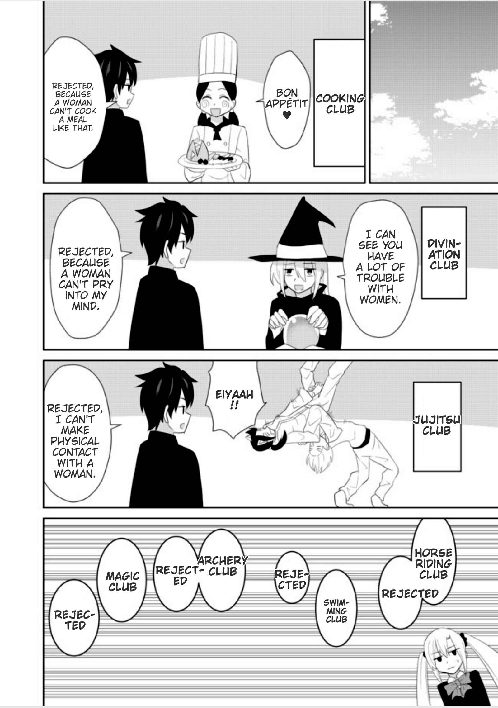 Page 6 Chapter 5 Chou Onna Kirai na Ore ga Isekai no Joshikou ni Ryuugaku Suru Koto ni Natta