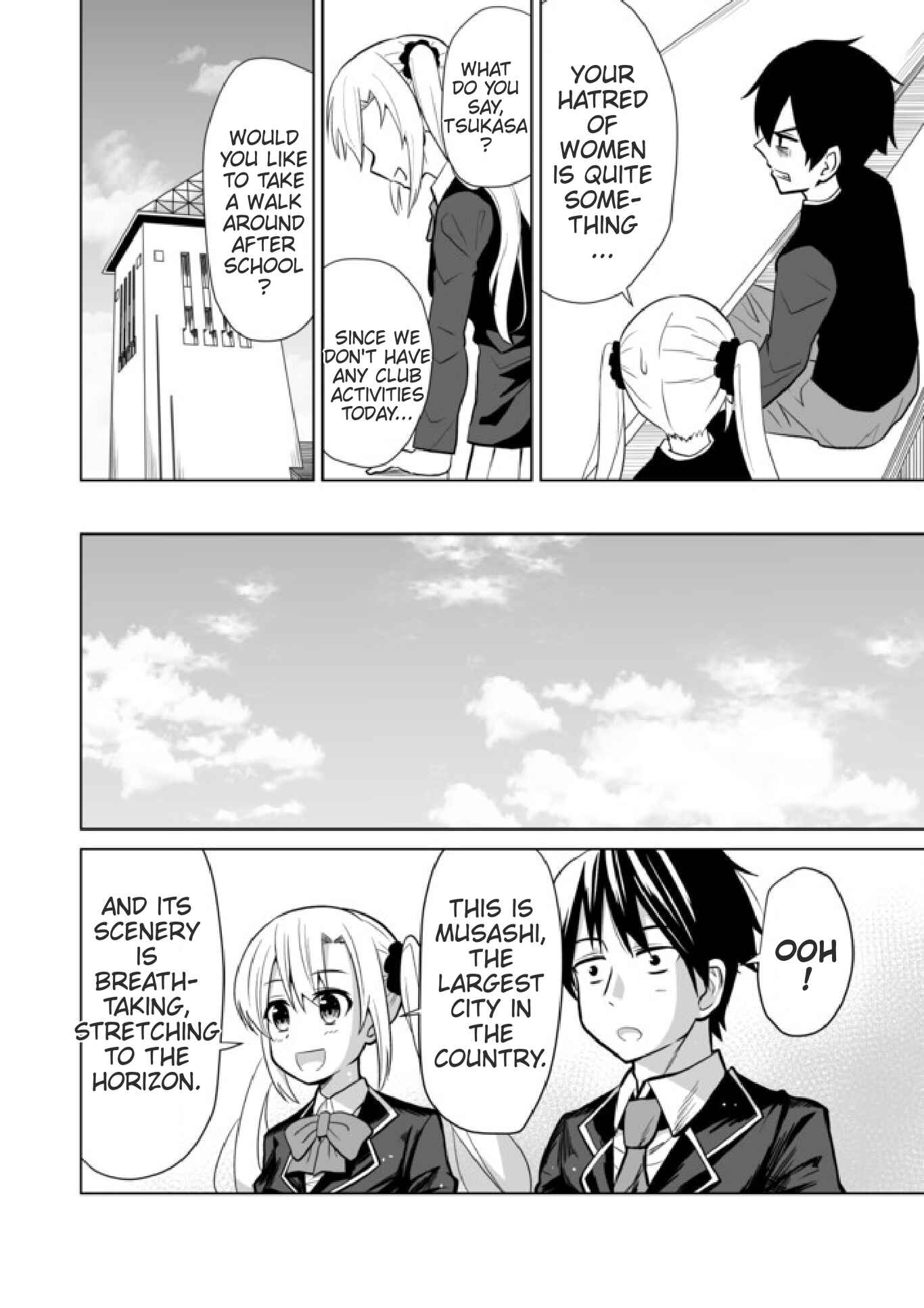 Page 2 Chapter 12 Chou Onna Kirai na Ore ga Isekai no Joshikou ni Ryuugaku Suru Koto ni Natta