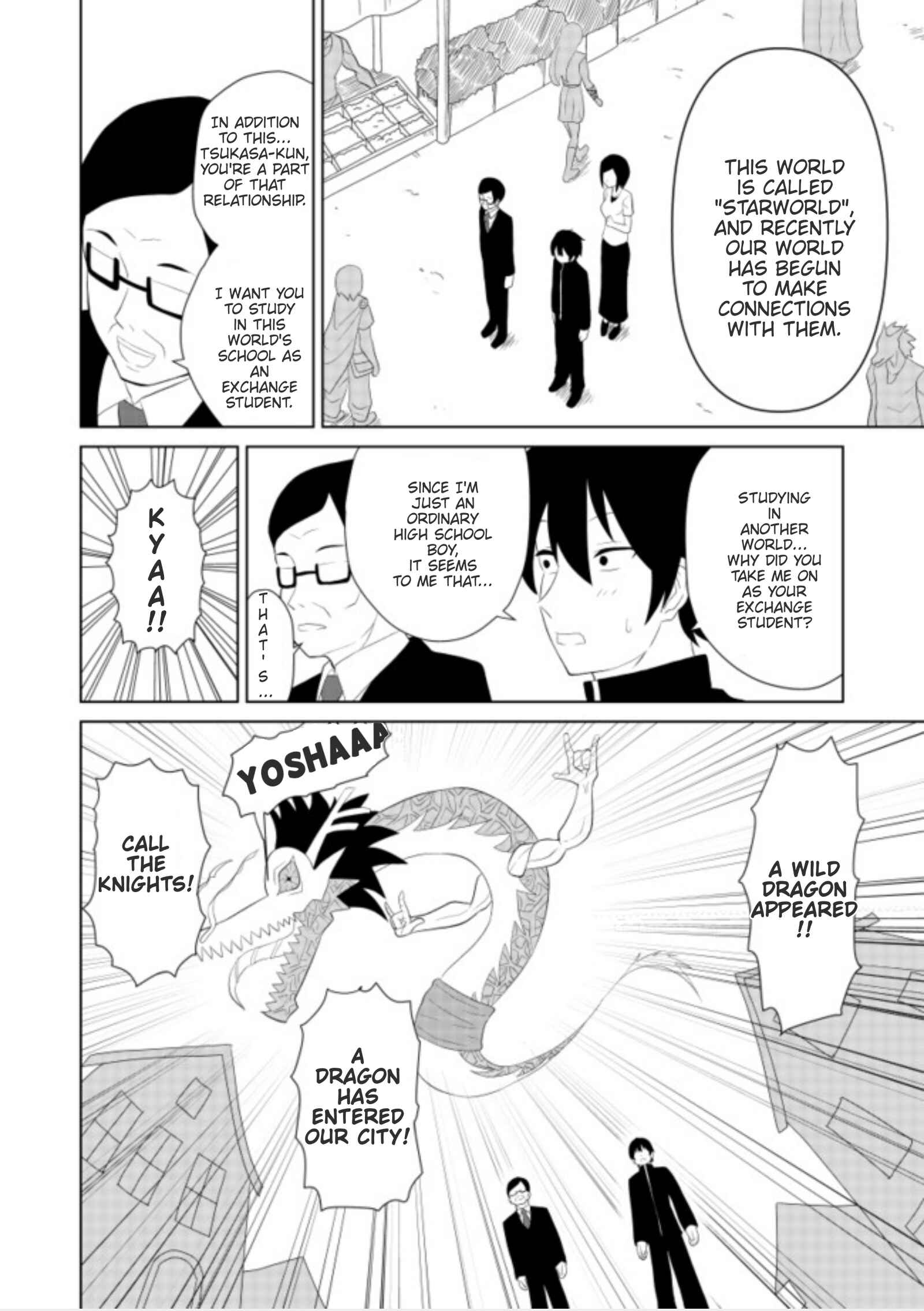Page 4 Chapter 2 Chou Onna Kirai na Ore ga Isekai no Joshikou ni Ryuugaku Suru Koto ni Natta