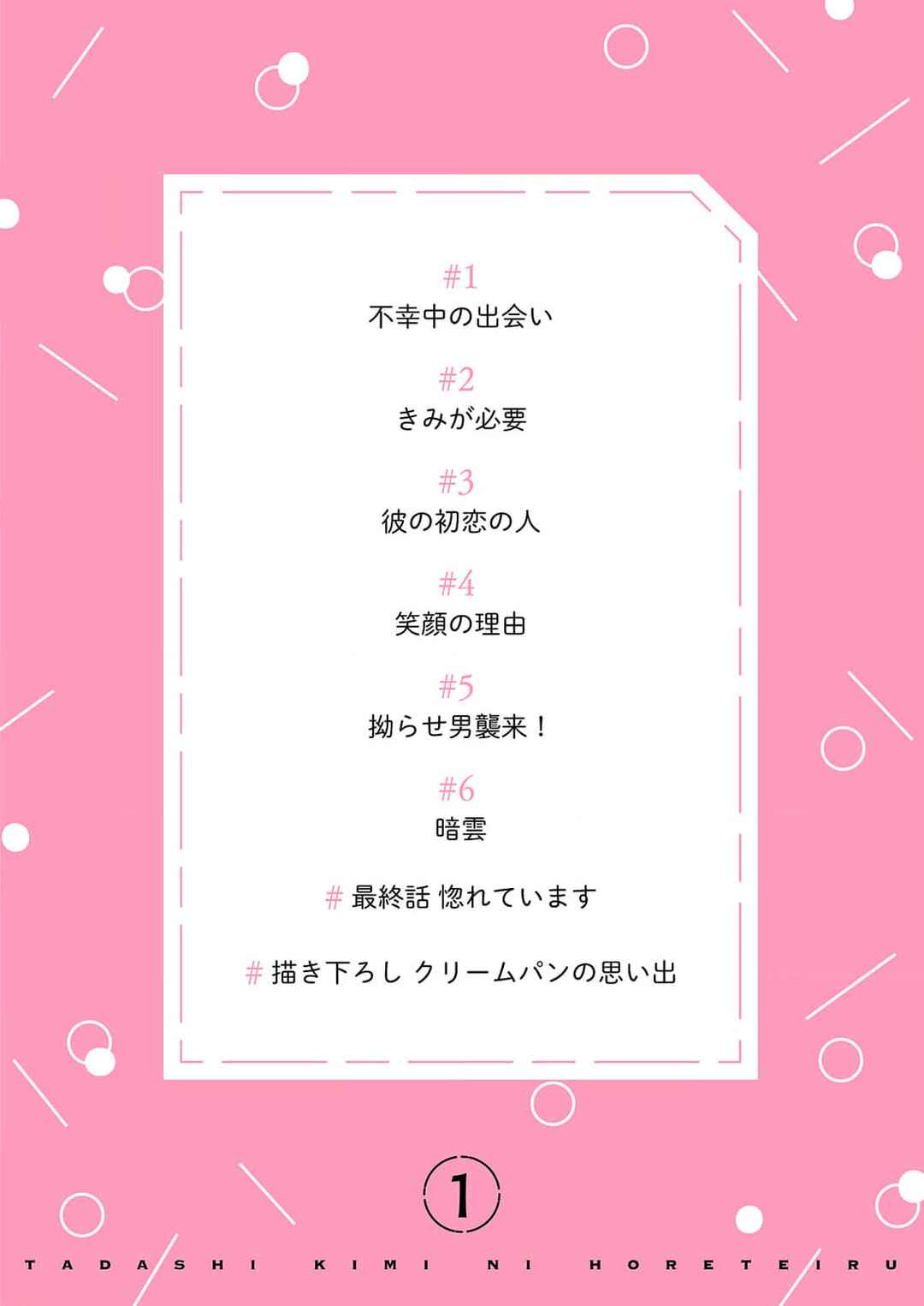 Page 2 Chapter 1 Tadashi, Kimi ni Horeteiru