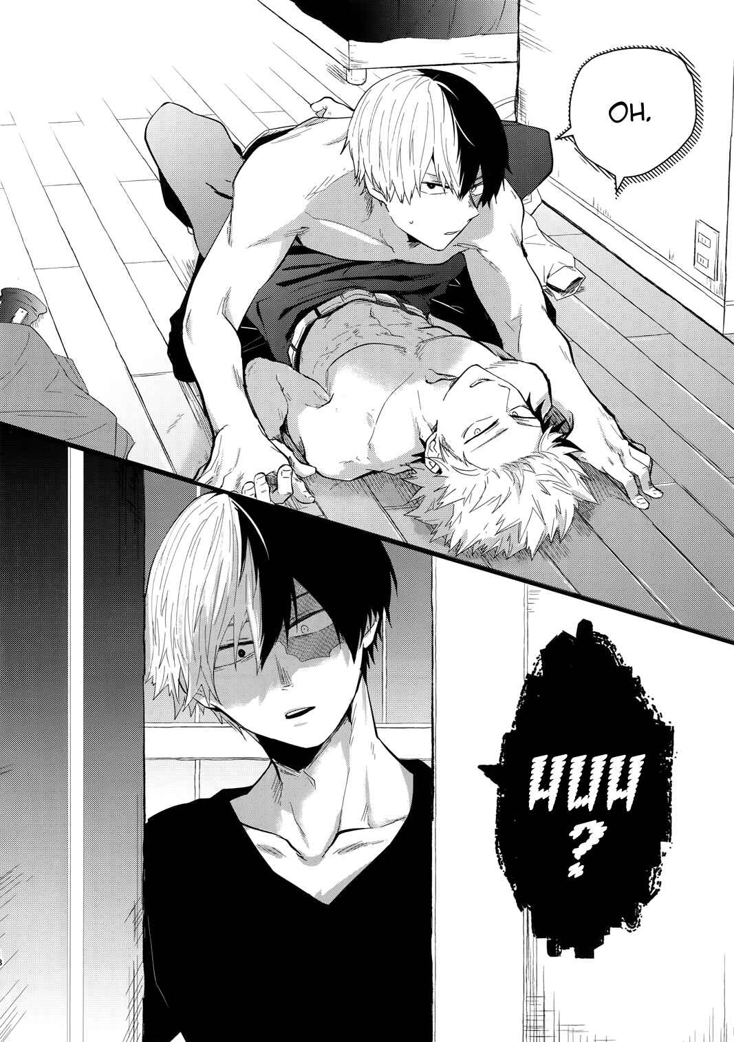 Page 17 Chapter Unknown_3acb Boku no Hero Academia - Oboreru Maboroshi (Doujinshi)