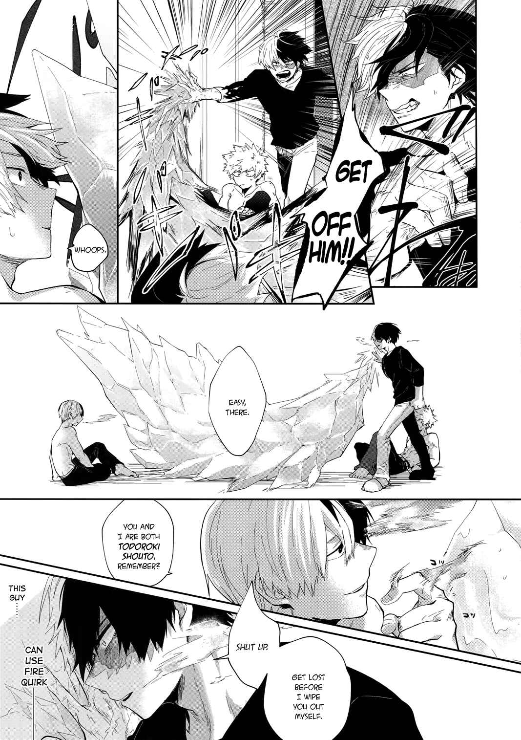 Page 18 Chapter Unknown_3acb Boku no Hero Academia - Oboreru Maboroshi (Doujinshi)