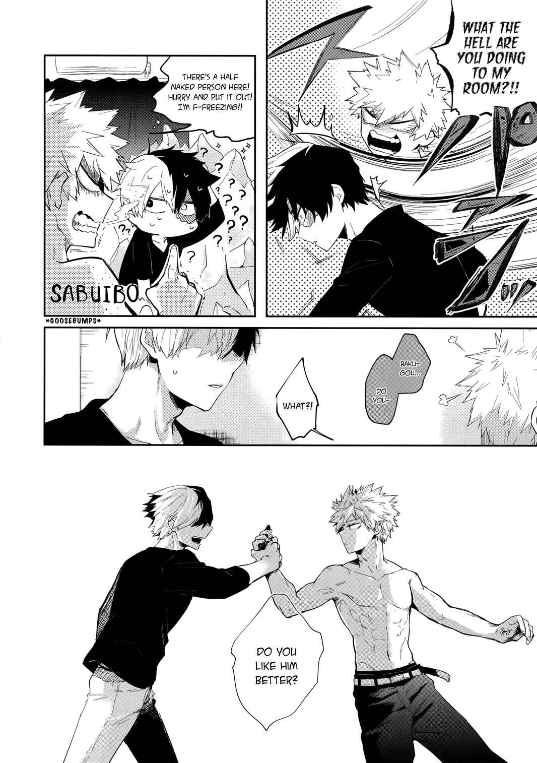Page 19 Chapter Unknown_3acb Boku no Hero Academia - Oboreru Maboroshi (Doujinshi)