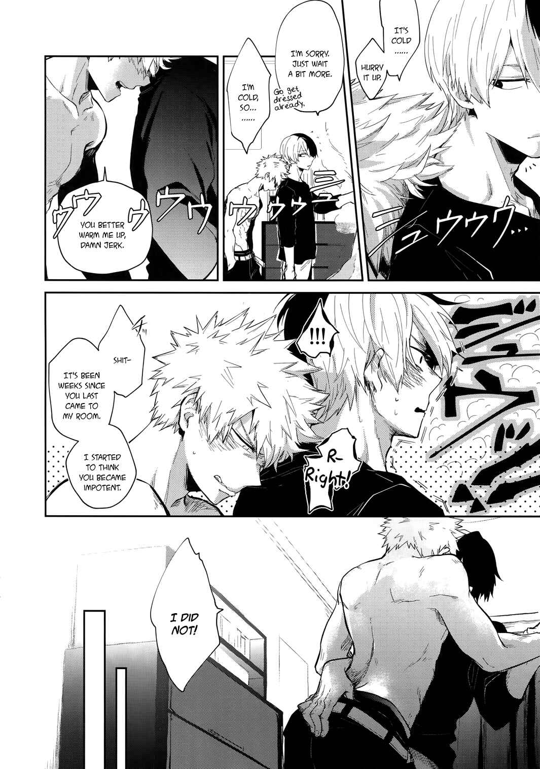 Page 23 Chapter Unknown_3acb Boku no Hero Academia - Oboreru Maboroshi (Doujinshi)