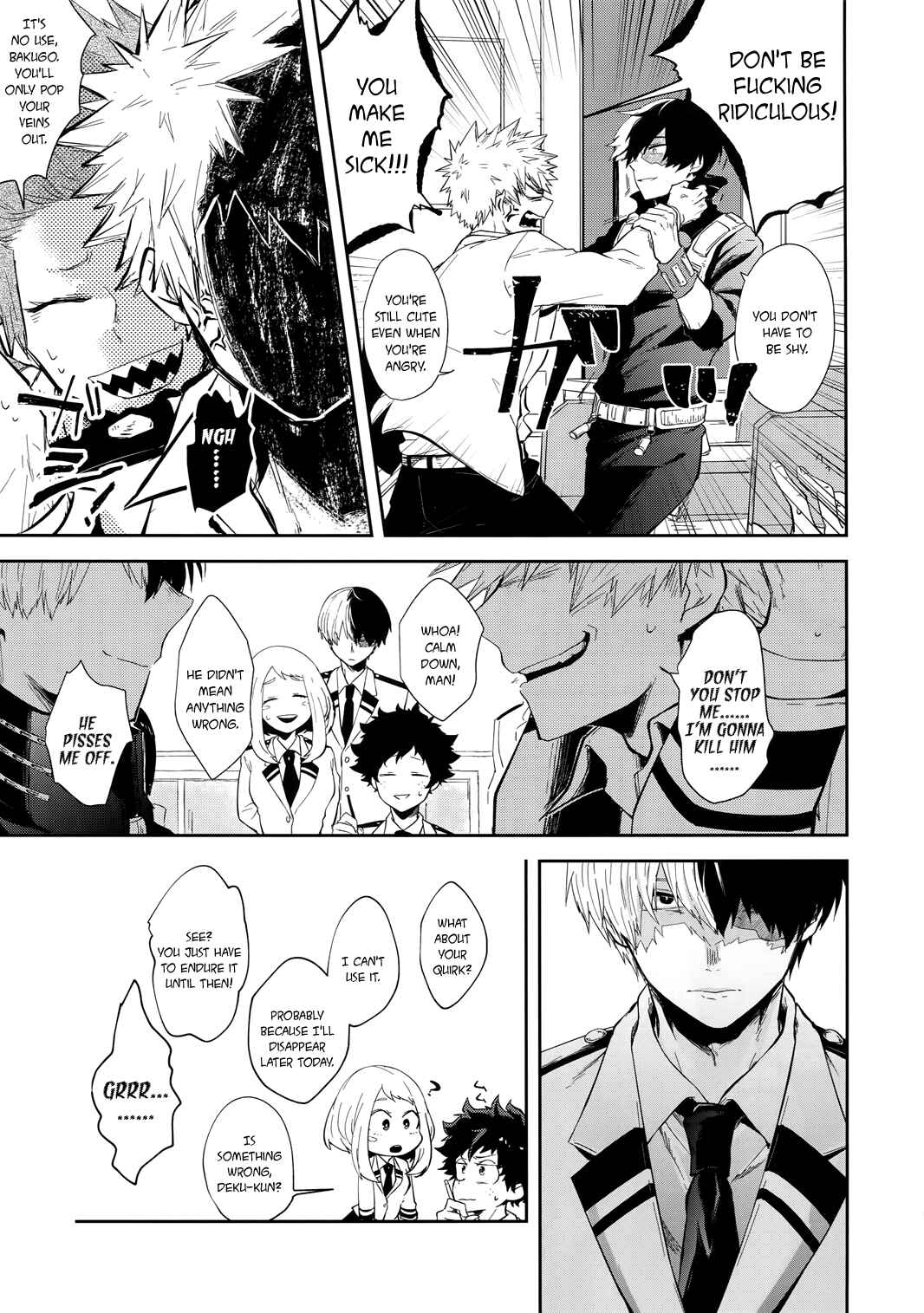Page 8 Chapter Unknown_3acb Boku no Hero Academia - Oboreru Maboroshi (Doujinshi)